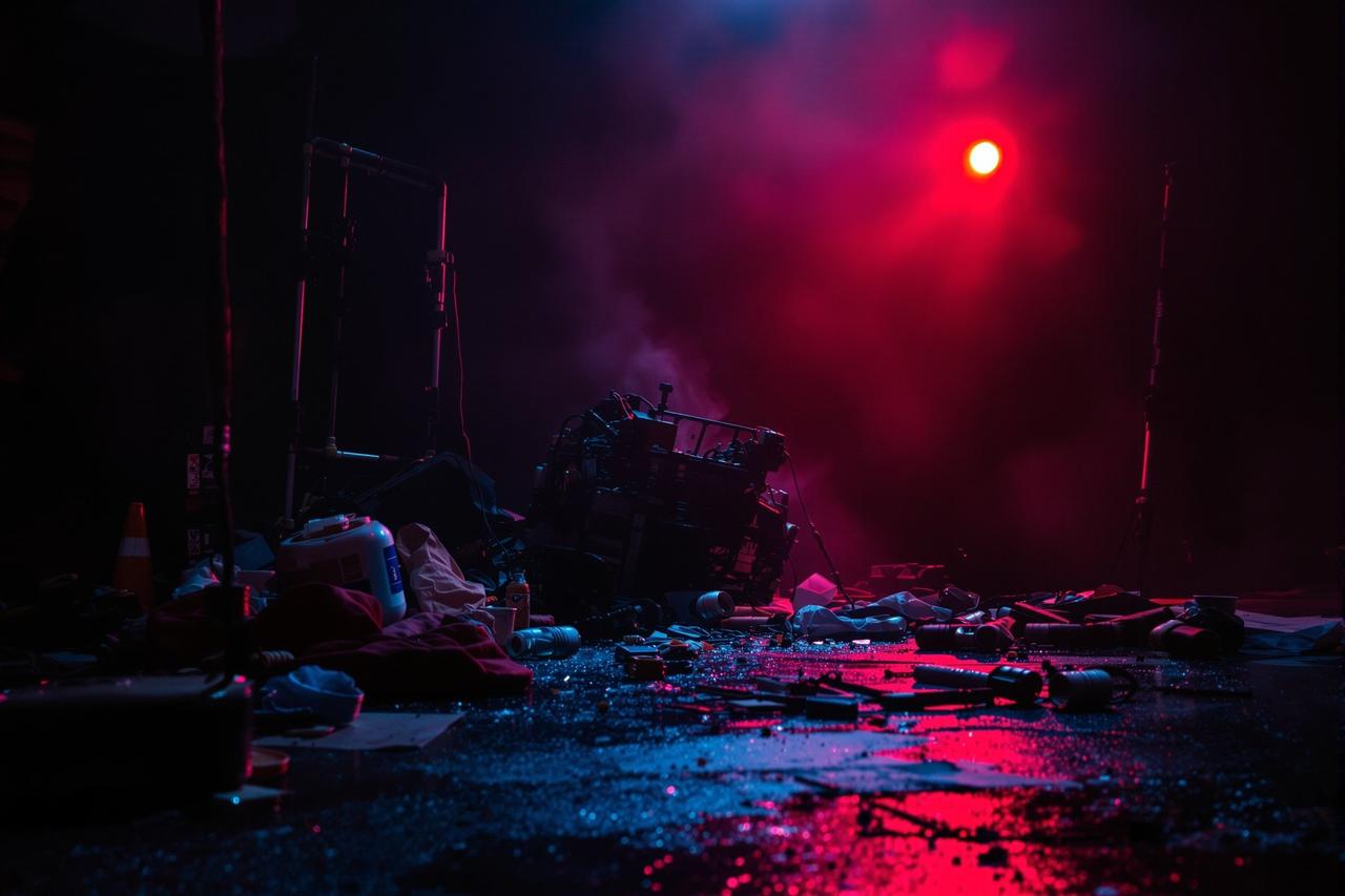 视频直击：某剧组片场发生安全事故，威亚断裂演员从高空坠落 - 吃瓜视频网
