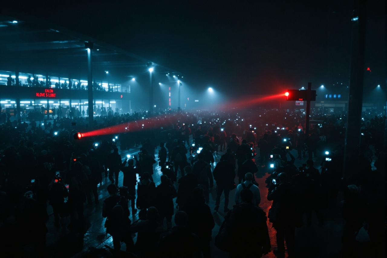 视频曝光：某大牌明星机场耍大牌，推搡粉丝骂工作人员 - 吃瓜视频网